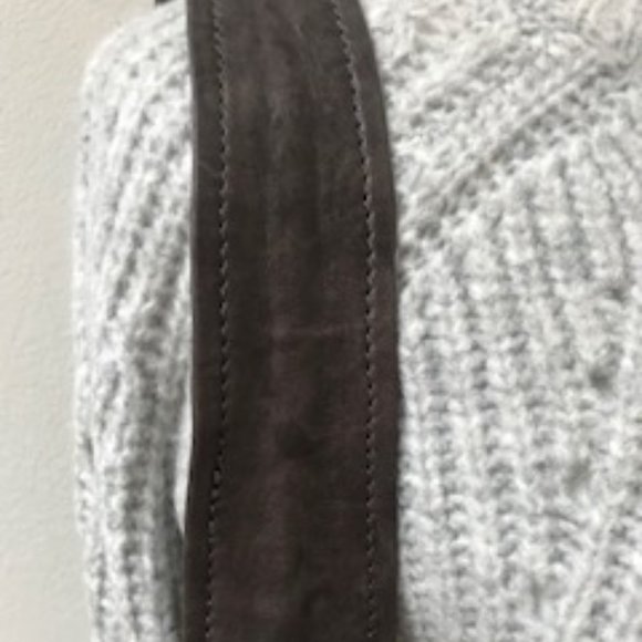 Kooba Gray and Charcoal Two-Tone Hobo Bag - Picture 9 of 14